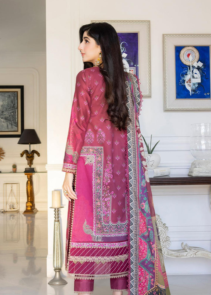 Asim Jofa Printed Lawn Suits Unstitched 3 Piece AJ23P AJS-04 - Summer Collection