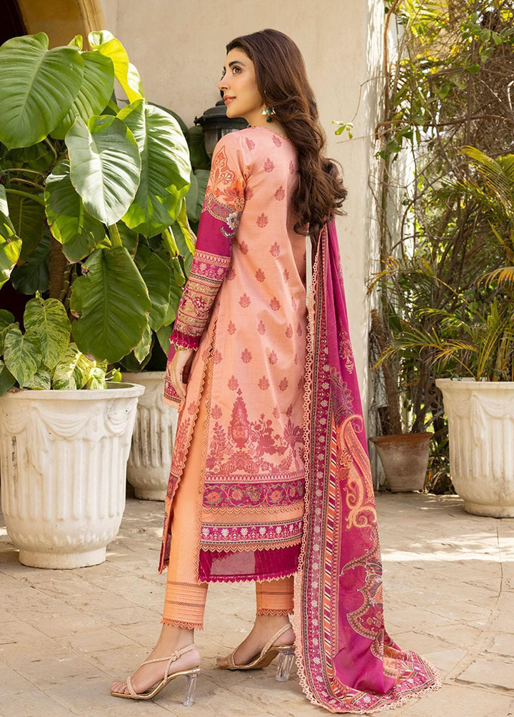 Asim Jofa Embroidered Lawn Suits Unstitched 3 Piece AJ23P AJS-23 - Summer Collection