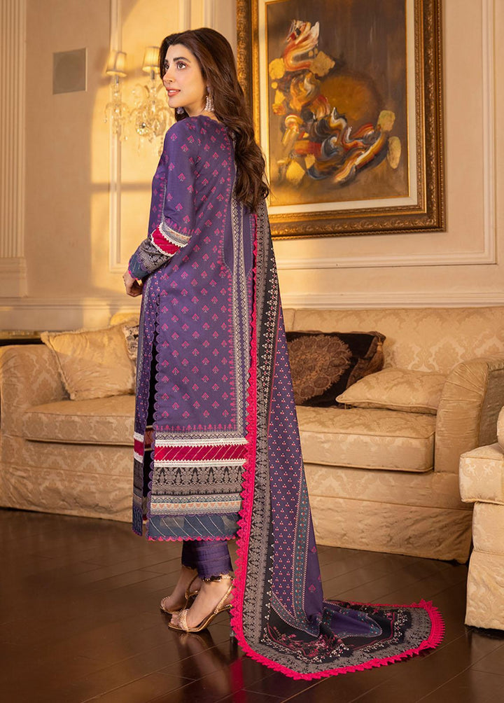 Asim Jofa Printed Lawn Suits Unstitched 2 Piece AJ23P AJS-24 - Summer Collection