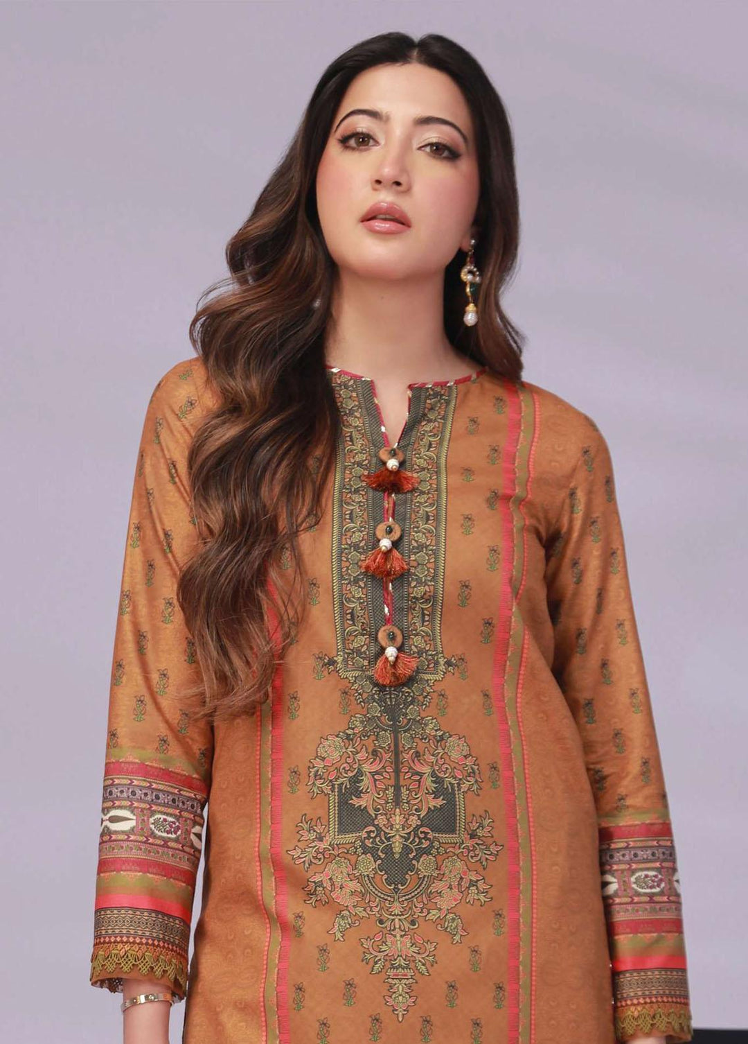 Asim Jofa Printed Lawn Suits Unstitched 3 Piece AJ23-P2 AJBP-37 - Summer Collection