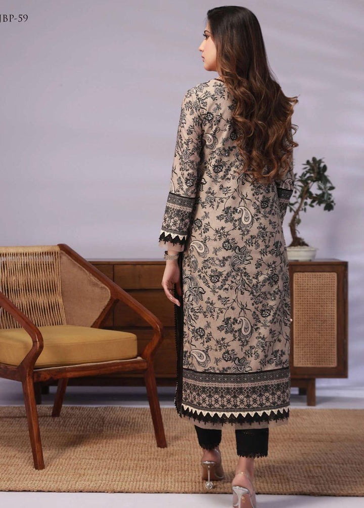 Asim Jofa Printed Lawn Suits Unstitched Kurti AJ23-P2 AJBP-59 - Summer Collection
