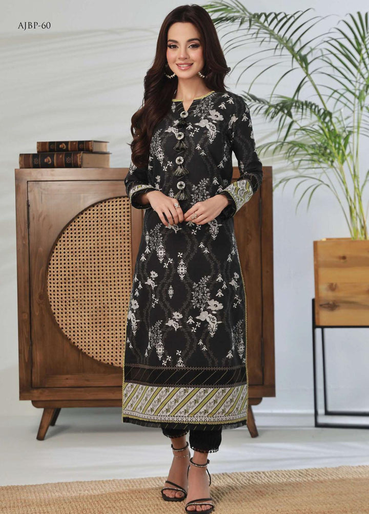 Asim Jofa Printed Lawn Suits Unstitched Kurti AJ23-P2 AJBP-60 - Summer Collection