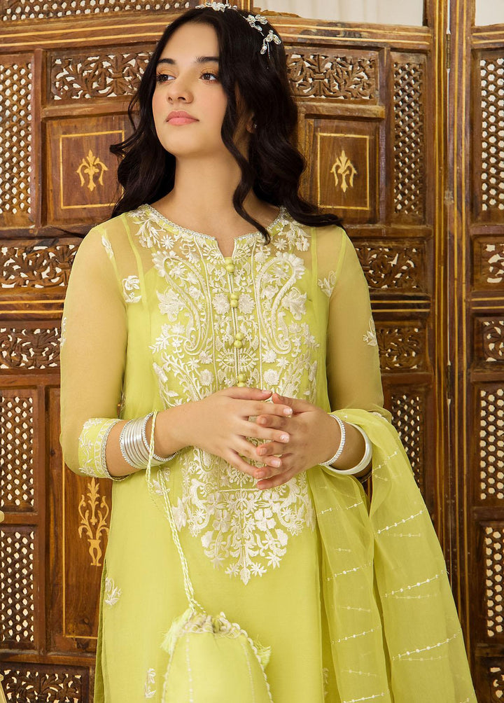 Asim Jofa Organza Festive Pret 3 Piece Suit for Girls -  AJ23TF AJTF-02