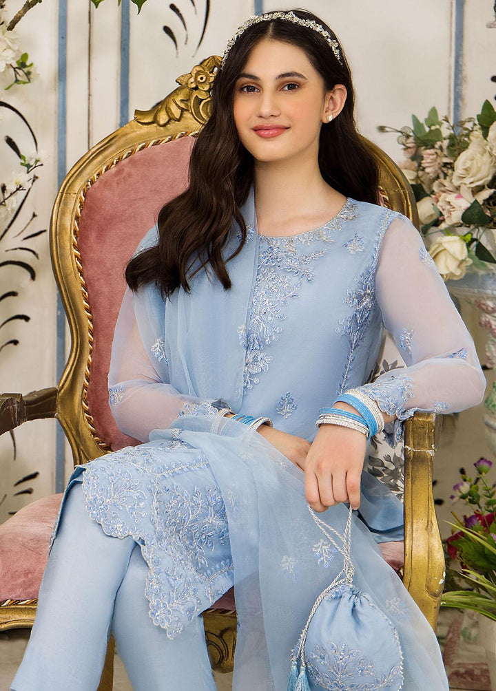 Asim Jofa Organza Festive Pret 3 Piece Suit for Girls -  AJ23TF AJTF-03