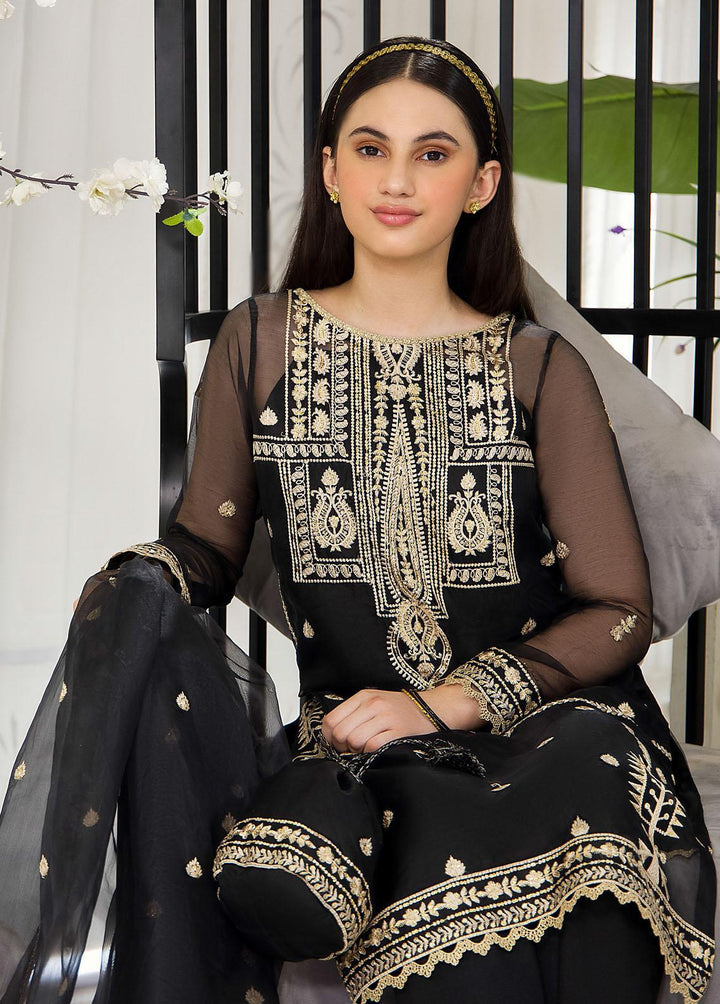 Asim Jofa Organza Festive Pret 3 Piece Suit for Girls -  AJ23TF AJTF-06