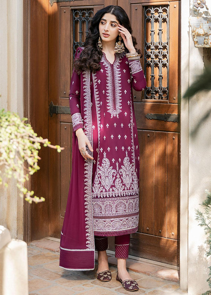 Asim Jofa Embroidered  Suits Unstitched 3 Piece AJ23EF AJKM-02 - Festive Collection