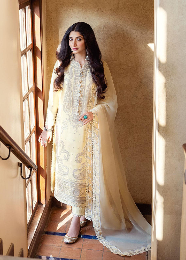 Asim Jofa Embroidered  Suits Unstitched 3 Piece AJ23EF AJKM-10 - Festive Collection