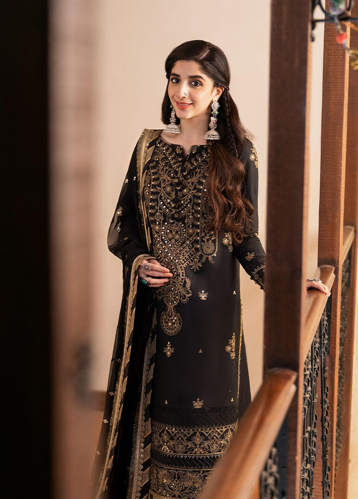 Asim Jofa Embroidered  Suits Unstitched 3 Piece AJ23EF AJKM-16 - Festive Collection