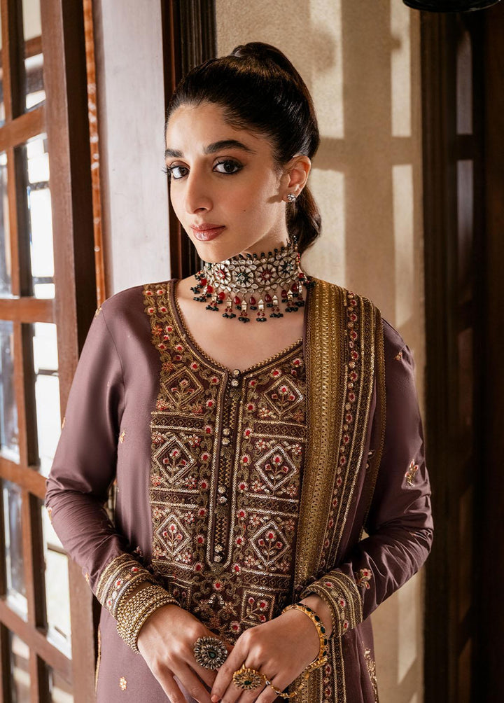 Asim Jofa Embroidered  Suits Unstitched 3 Piece AJ23EF AJKM-18 - Festive Collection
