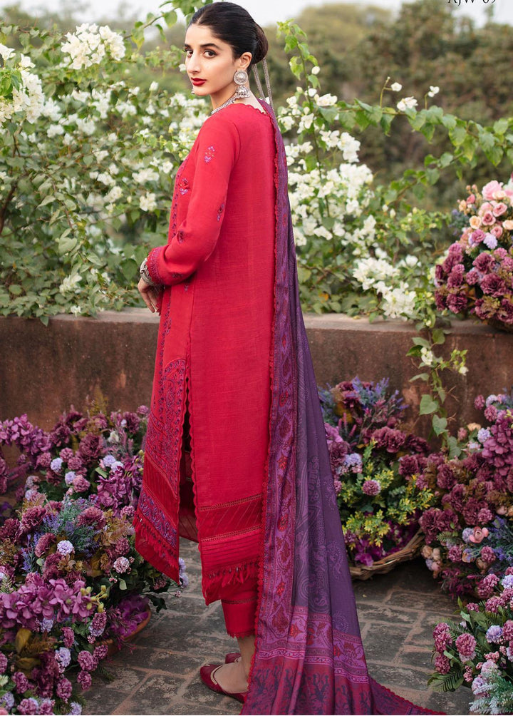 Asra By Asim Jofa Embroidered  Suits Unstitched 3 Piece AJ22AW AJW-09 - Winter Collection