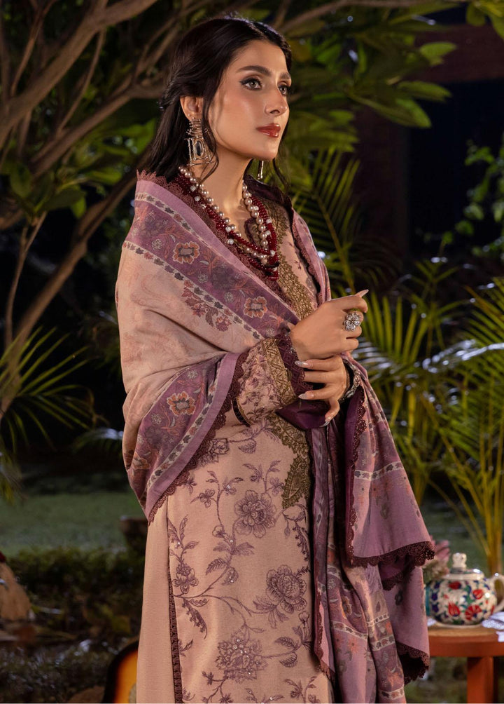 Asra By Asim Jofa Embroidered  Suits Unstitched 3 Piece AJ22AW AJW-10 - Winter Collection