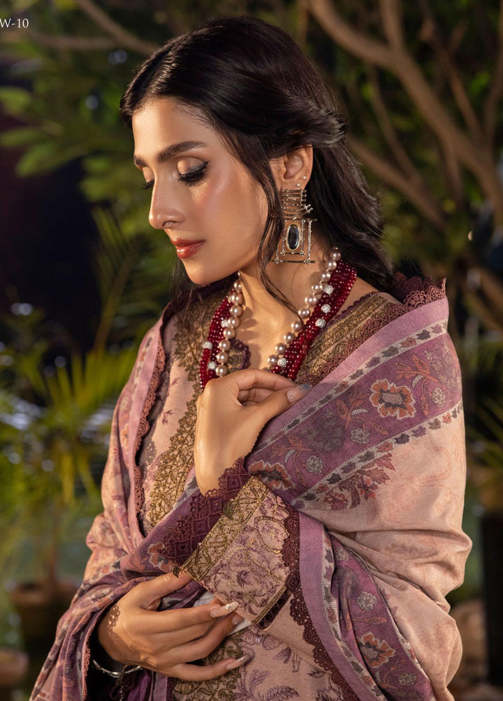 Asra By Asim Jofa Embroidered  Suits Unstitched 3 Piece AJ22AW AJW-10 - Winter Collection