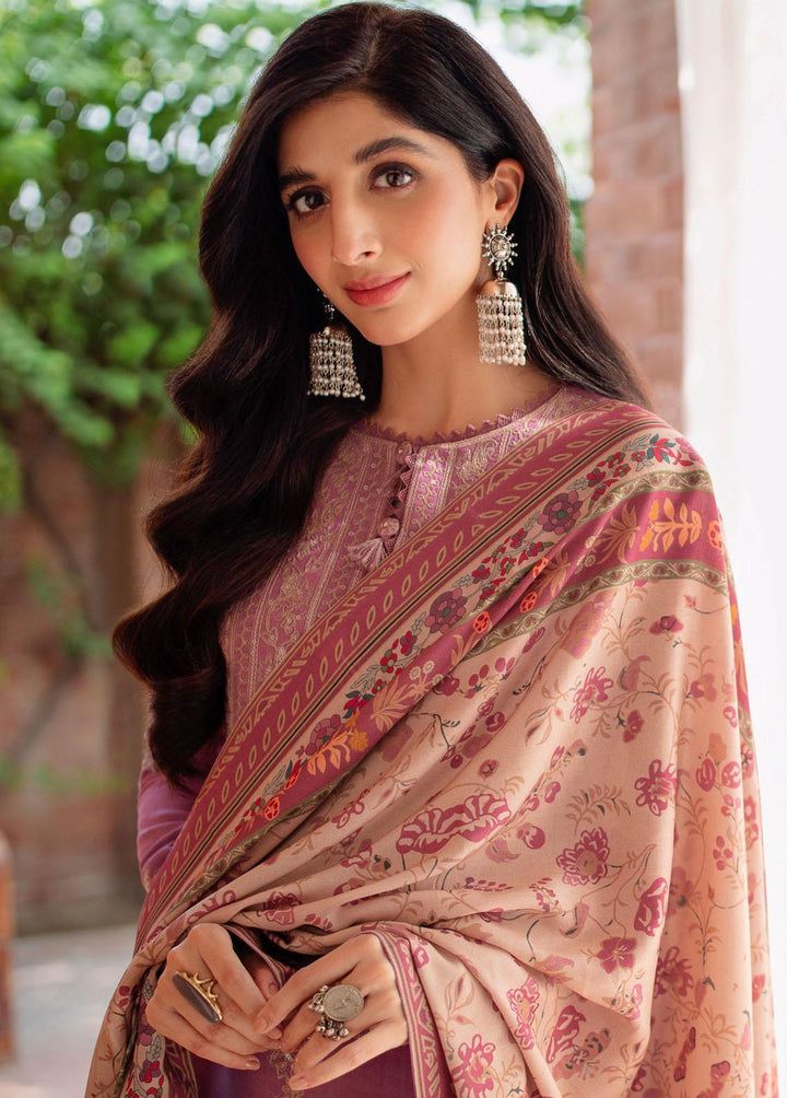 Asra By Asim Jofa Embroidered  Suits Unstitched 3 Piece AJ22AW AJW-17 - Winter Collection