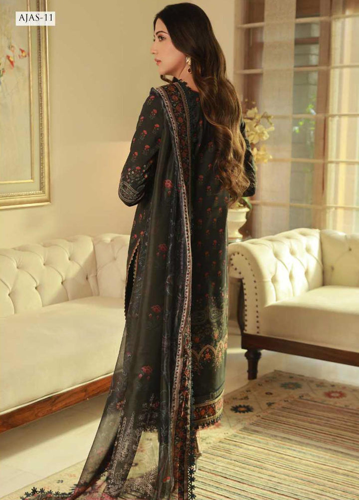 Asra Intermix By Asim Jofa Printed Cambric Suits Unstitched 3 Piece AJ23AI AJAS-11 - Formal Collection