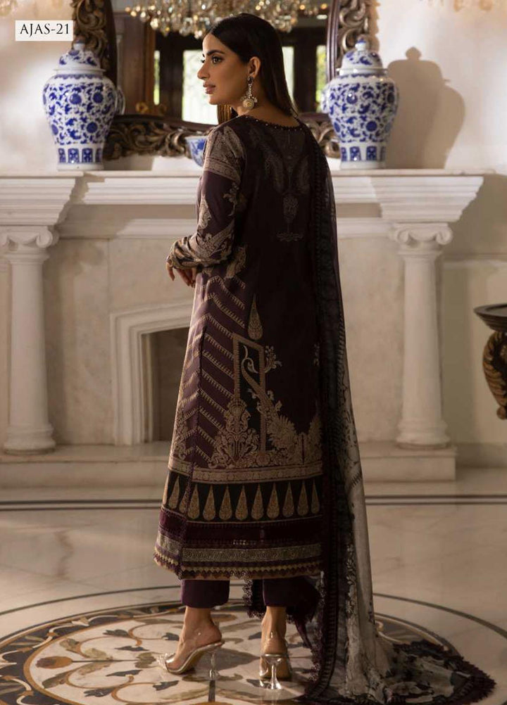 Asra Intermix By Asim Jofa Printed Cambric Suits Unstitched 2 Piece AJ23AI AJAS-21 - Formal Collection
