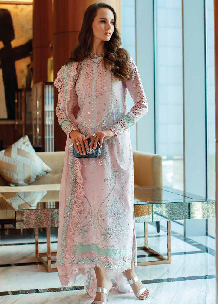 Astoria By Mushq Embroidered Lawn Suits Unstitched 3 Piece MQ23A 01 Evelyn - Festive Collection