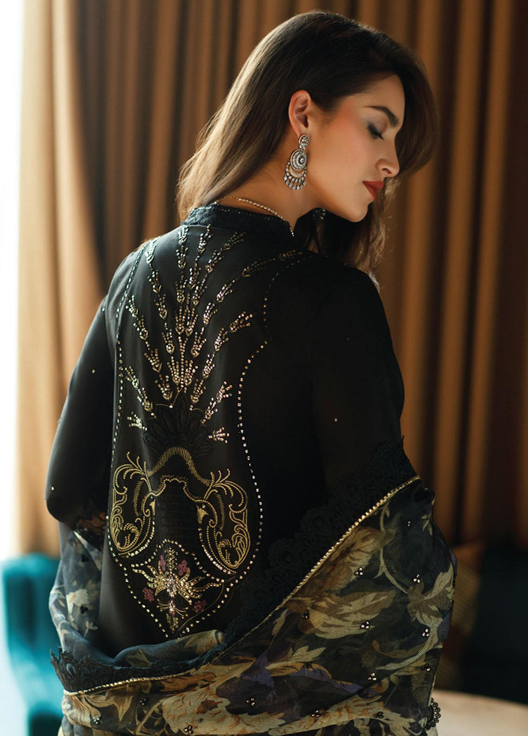 Astoria By Mushq Embroidered Lawn Suits Unstitched 3 Piece MQ23A 02 Olivia - Festive Collection