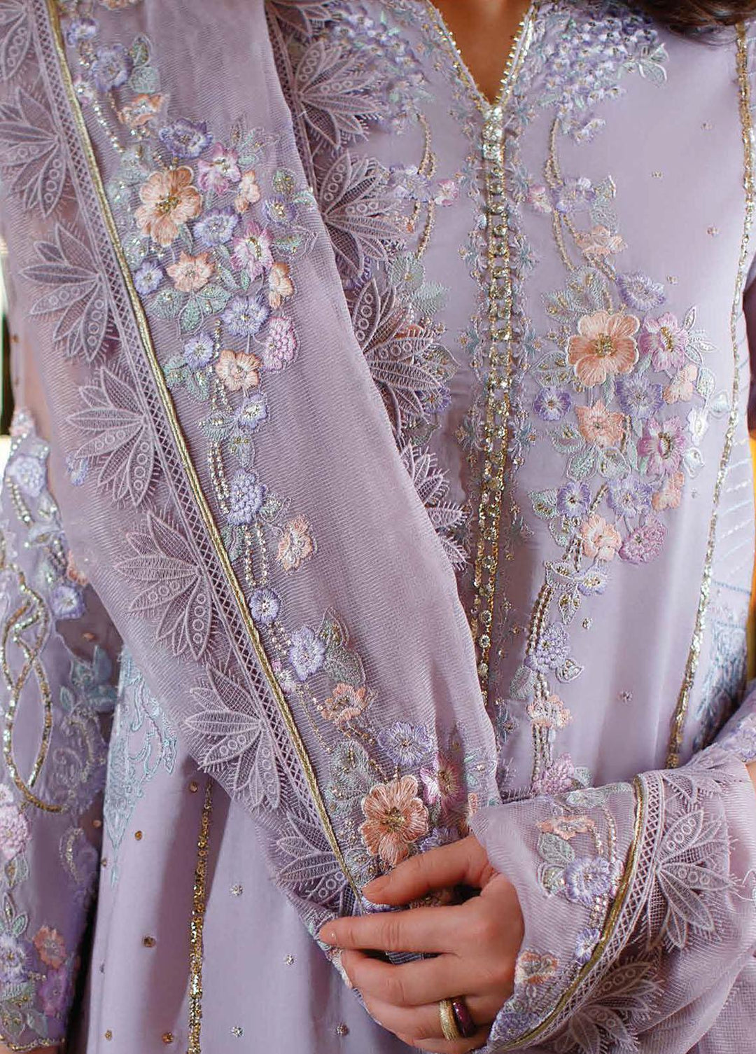 Astoria By Mushq Embroidered Lawn Suits Unstitched 3 Piece MQ23A 03 Blair - Festive Collection