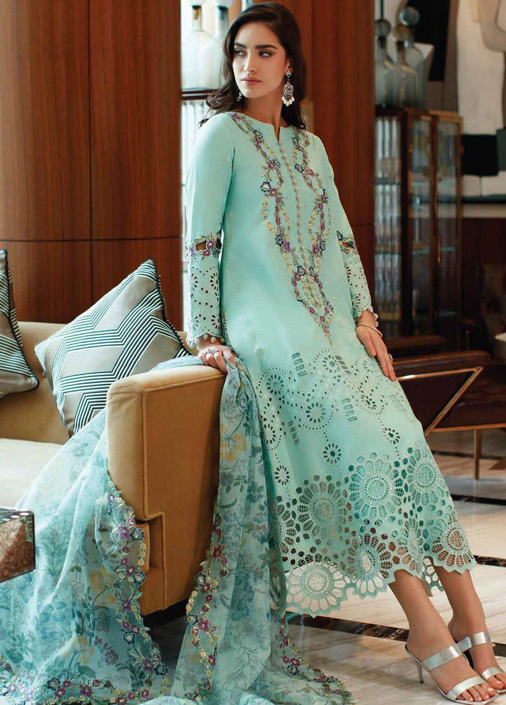 Astoria By Mushq Embroidered Lawn Suits Unstitched 3 Piece MQ23A 10 Opal - Festive Collection