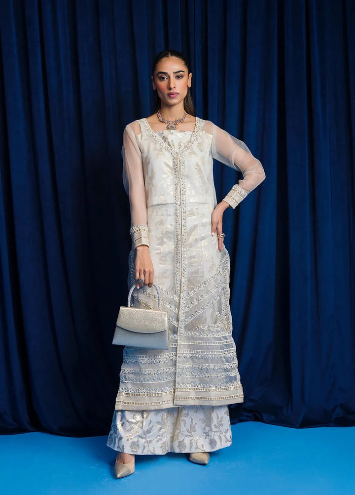 Astrella by Maham Sultan Pret Embroidered Silk Barocha 3 Piece Suit Lysandra