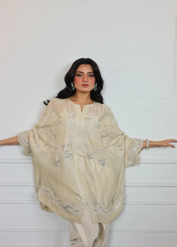 Atiya Irfan Studio Pret Embroidered Cotton Net 2 Piece Suit NF-07