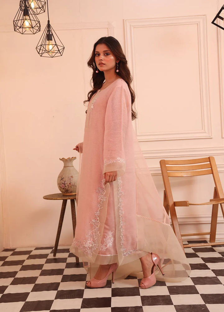 Atiya Irfan Studio Pret Embroidered Cotton Net 3 Piece Suit LP-07