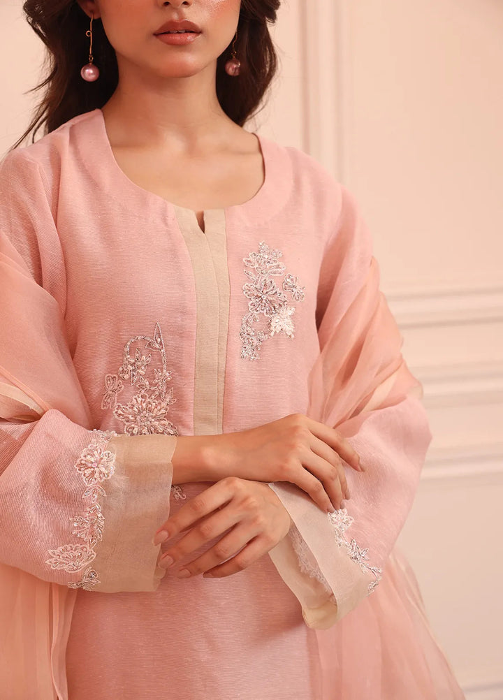 Atiya Irfan Studio Pret Embroidered Cotton Net 3 Piece Suit LP-07