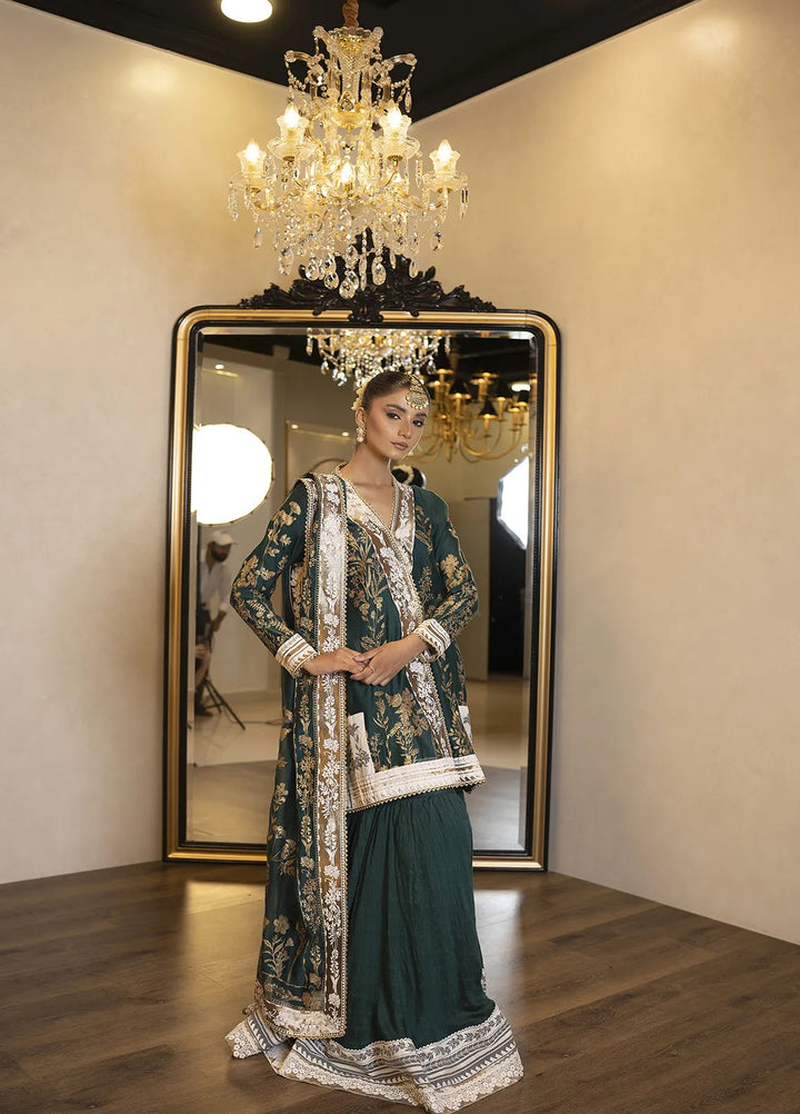 Atiya Irfan Studio Pret Embroidered Cotton Net 3 Piece Suit NF-11