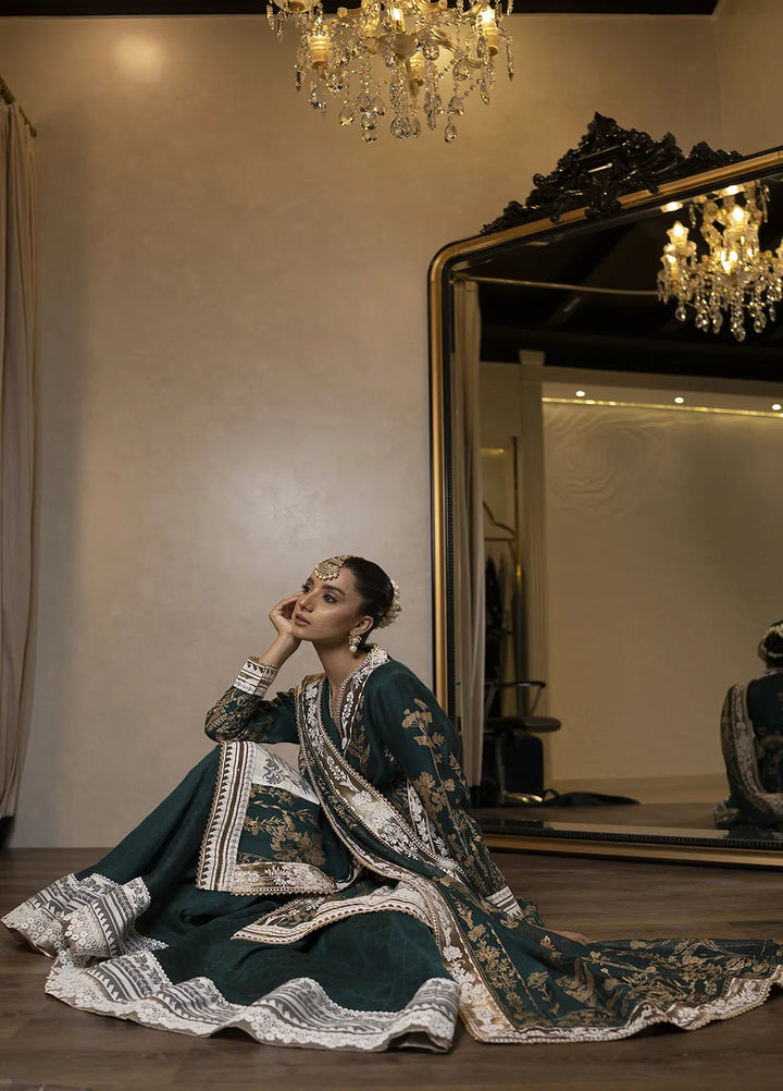 Atiya Irfan Studio Pret Embroidered Cotton Net 3 Piece Suit NF-11