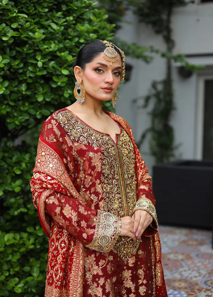 Atiya Irfan Studio Pret Embroidered Jamawar 2 Piece Suit NF-04