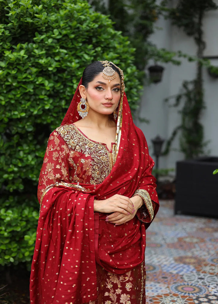 Atiya Irfan Studio Pret Embroidered Jamawar 2 Piece Suit NF-04