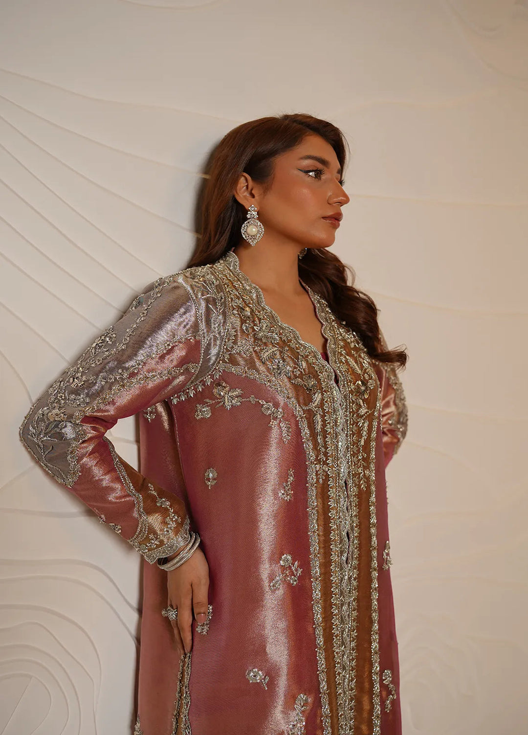Atiya Irfan Studio Pret Embroidered Lama 2 Piece Suit NF-09