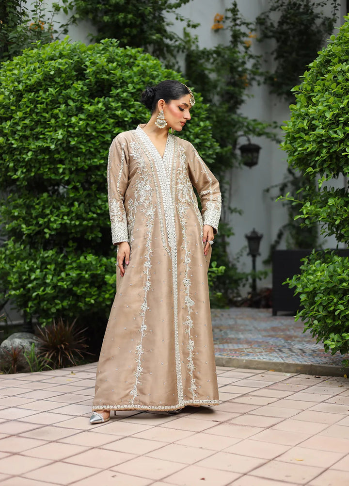 Atiya Irfan Studio Pret Embroidered Raw silk 2 Piece Suit NF-01