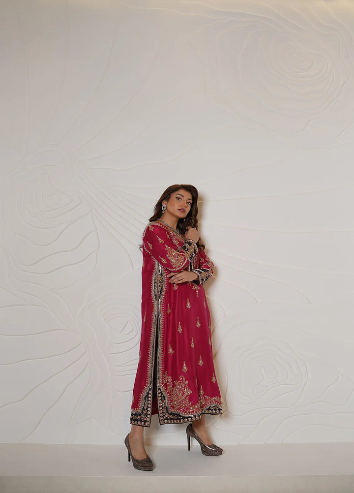 Atiya Irfan Studio Pret Embroidered Raw silk 2 Piece Suit NF-10