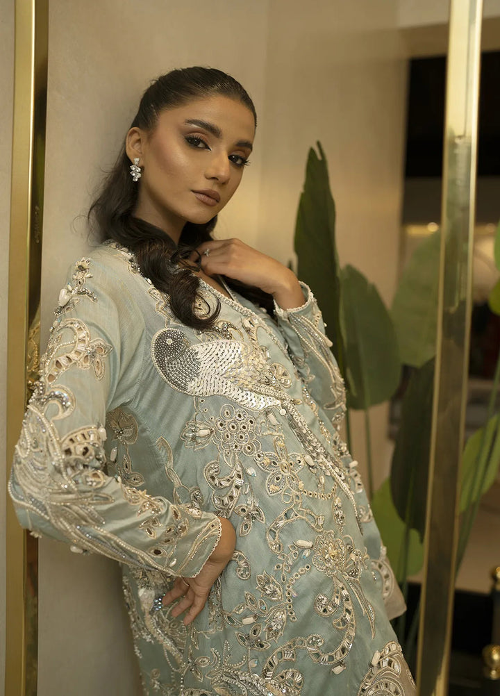 Atiya Irfan Studio Pret Embroidered Silk 2 Piece Suit NF-14