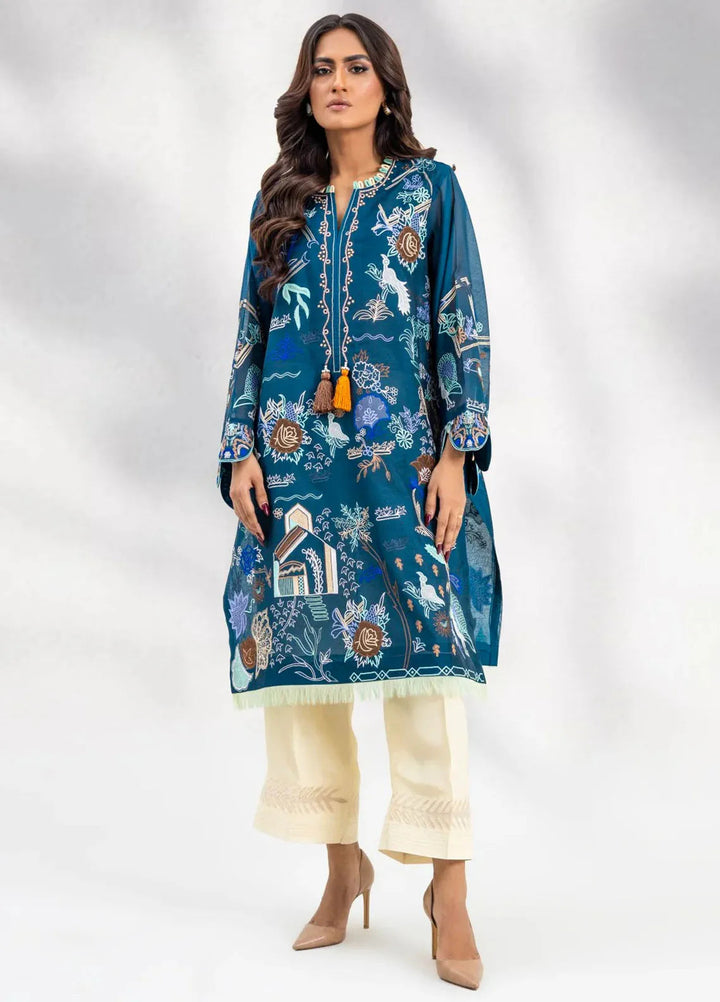 Atiya Irfan Studio Pret Embroidered Silk Kurti ES-02