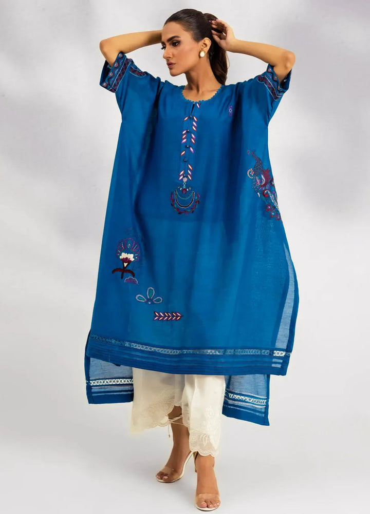 Atiya Irfan Studio Pret Embroidered Silk Kurti ES-05