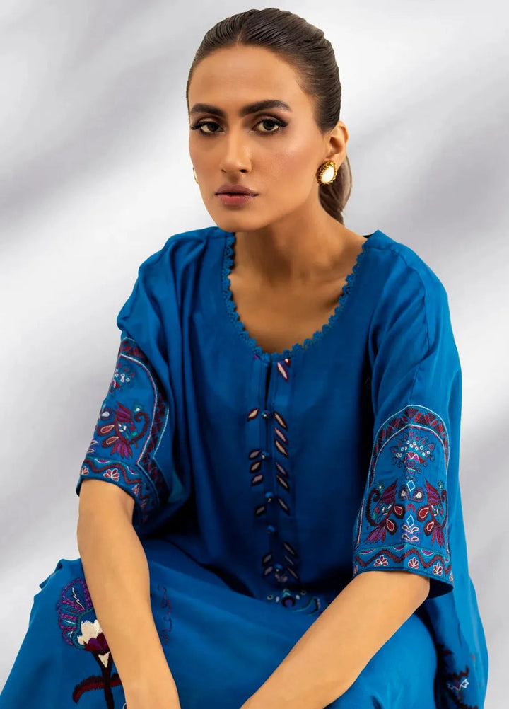 Atiya Irfan Studio Pret Embroidered Silk Kurti ES-05