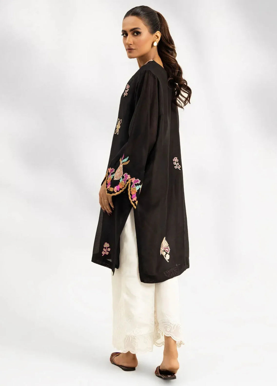 Atiya Irfan Studio Pret Embroidered Silk Kurti ES-08