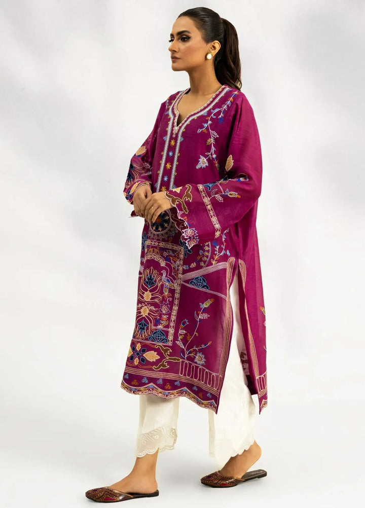 Atiya Irfan Studio Pret Embroidered Silk Kurti ES-11