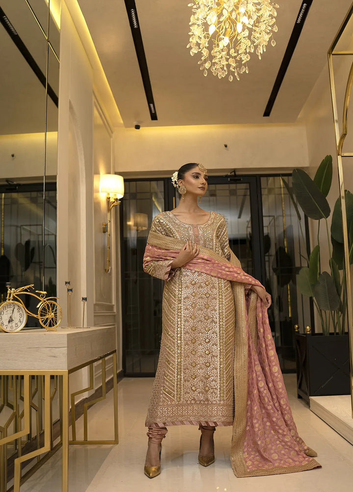 Atiya Irfan Studio Pret Embroidered Tissue 2 Piece Suit NF-18