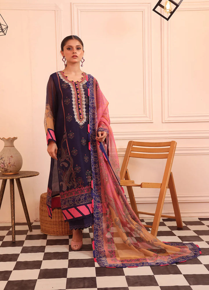 Atiya Irfan Studio Pret Printed Cotton Net 2 Piece Suit LP-02