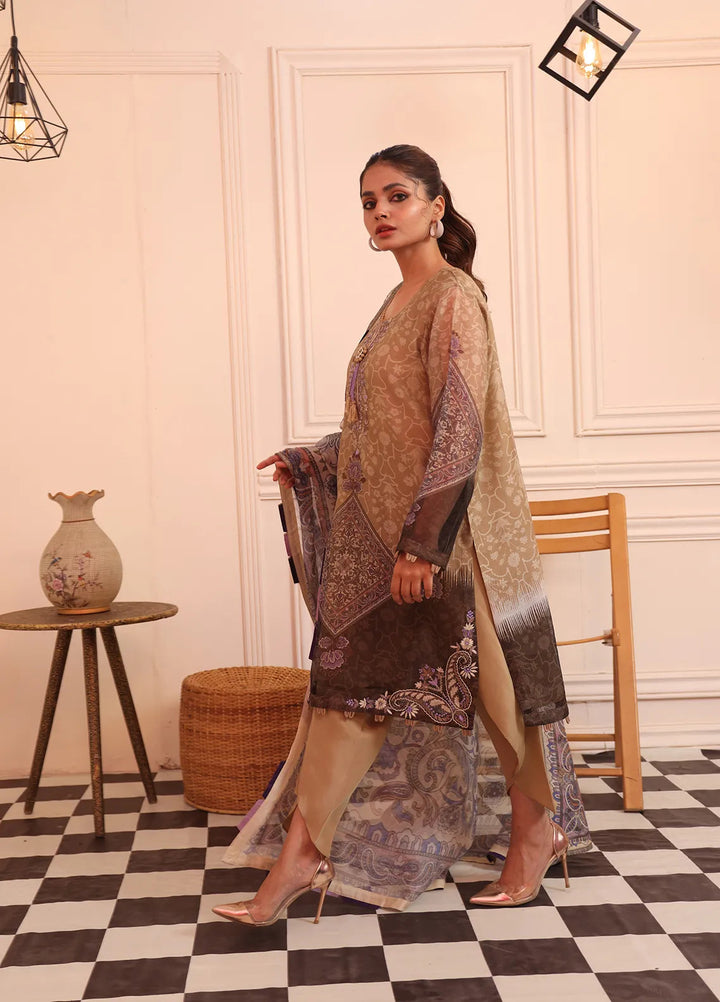 Atiya Irfan Studio Pret Printed Cotton Net 2 Piece Suit LP-04
