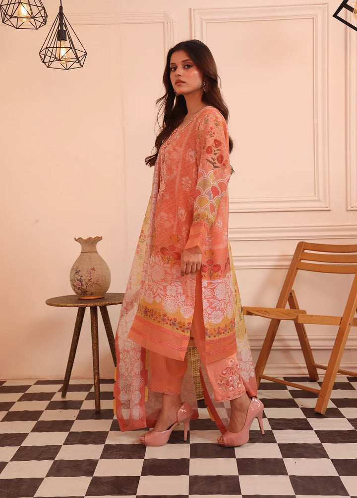 Atiya Irfan Studio Pret Printed Cotton Net 2 Piece Suit LP-06