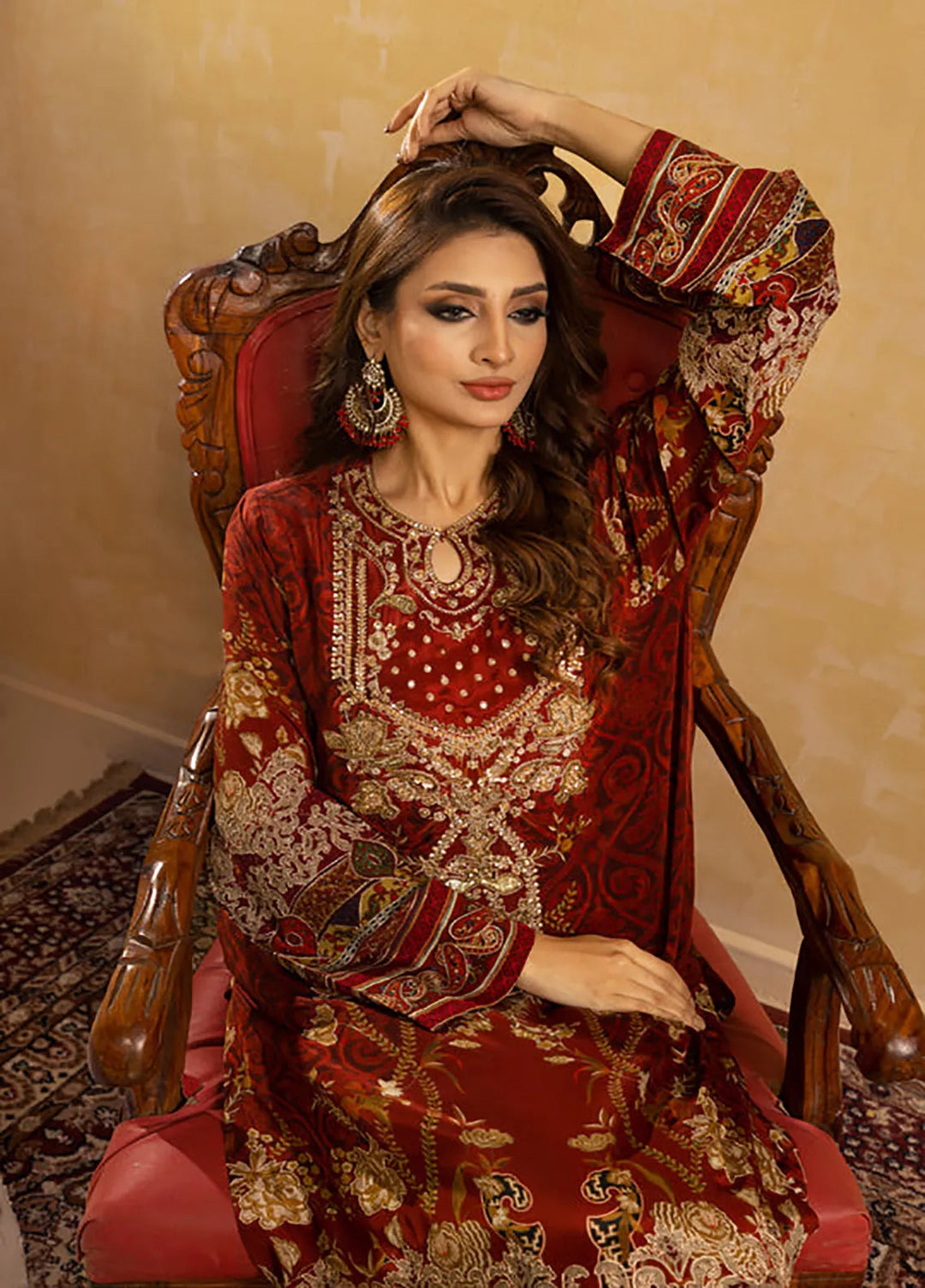 Atiya Irfan Studio Pret Printed Grip Kurti K-04