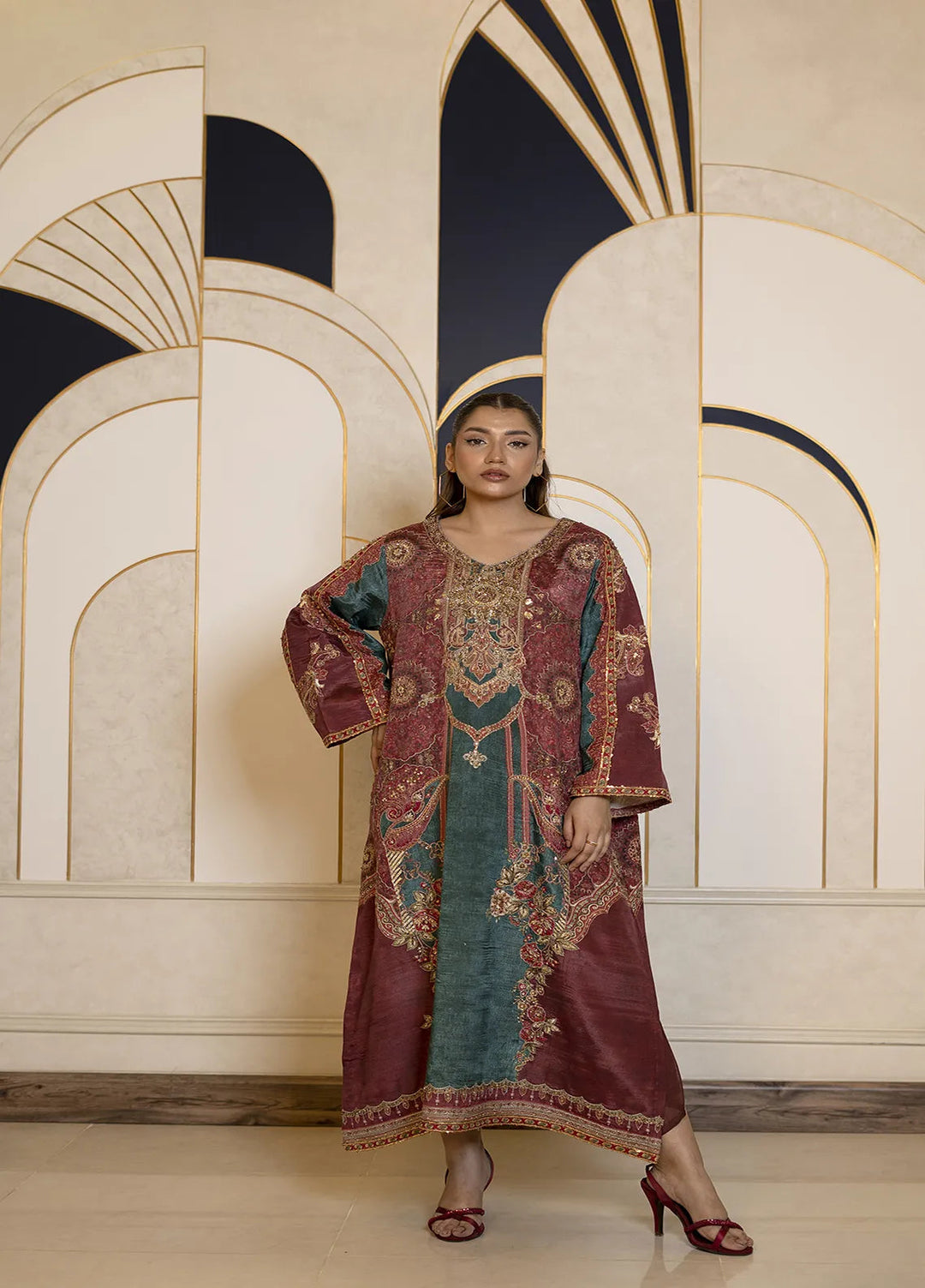 Atiya Irfan Studio Pret Printed Grip Kurti K-11