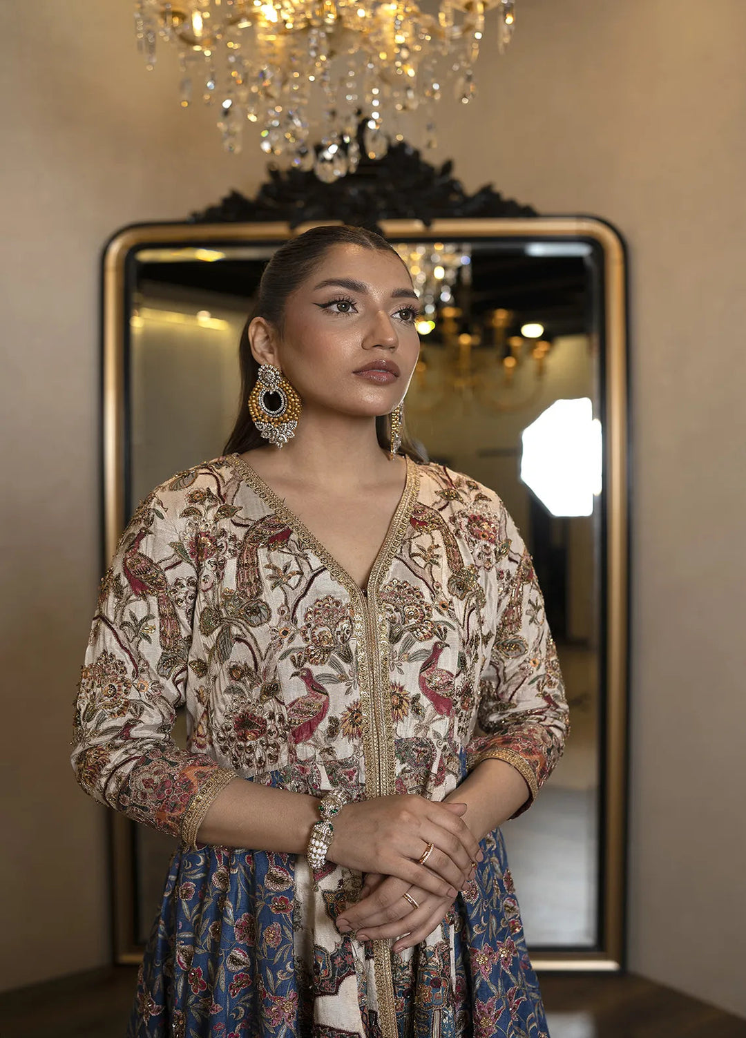 Atiya Irfan Studio Pret Printed Grip Pishwas K-07