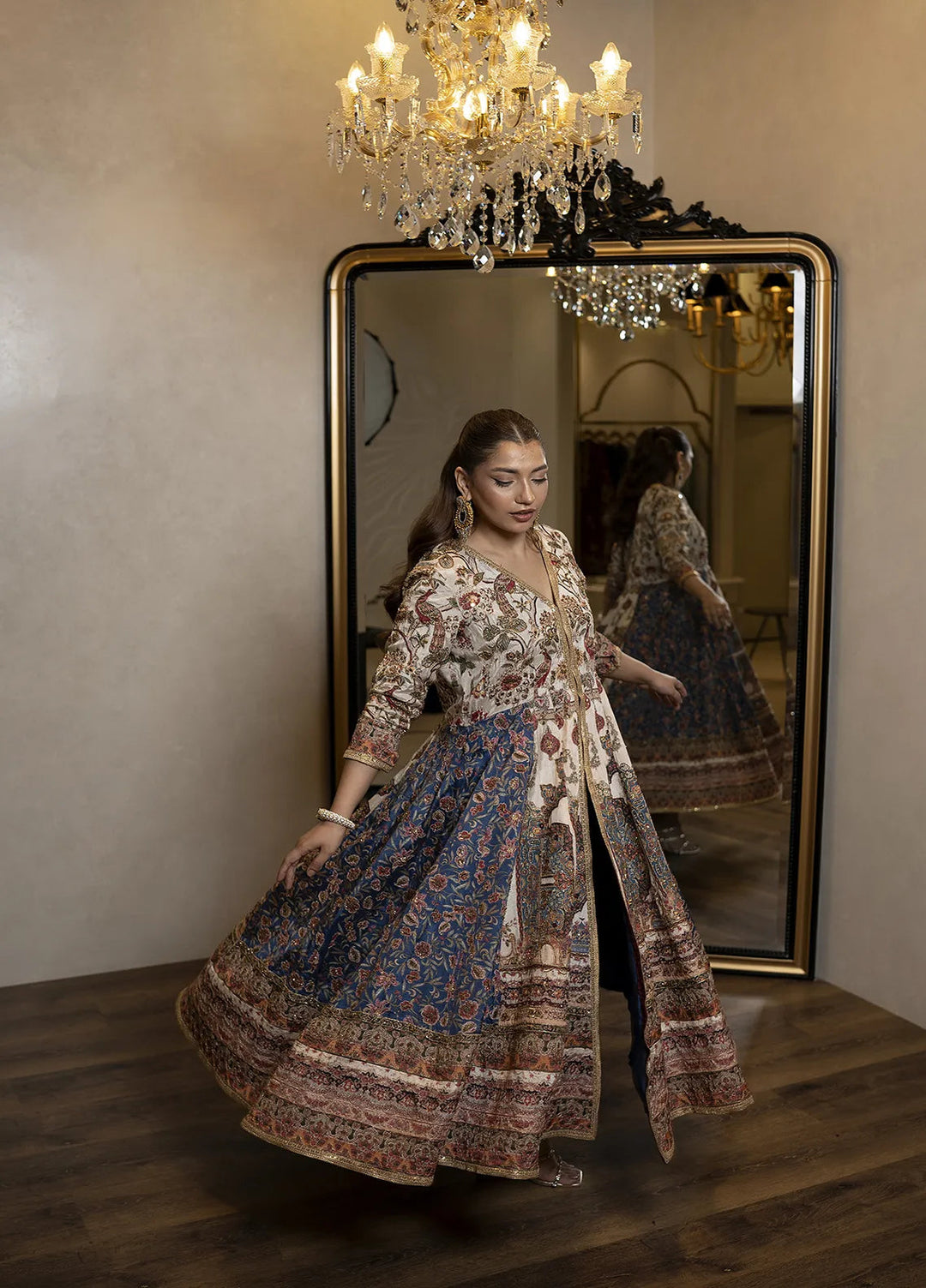 Atiya Irfan Studio Pret Printed Grip Pishwas K-07