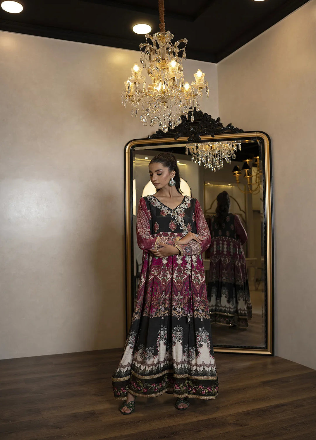 Atiya Irfan Studio Pret Printed Grip Pishwas K-08