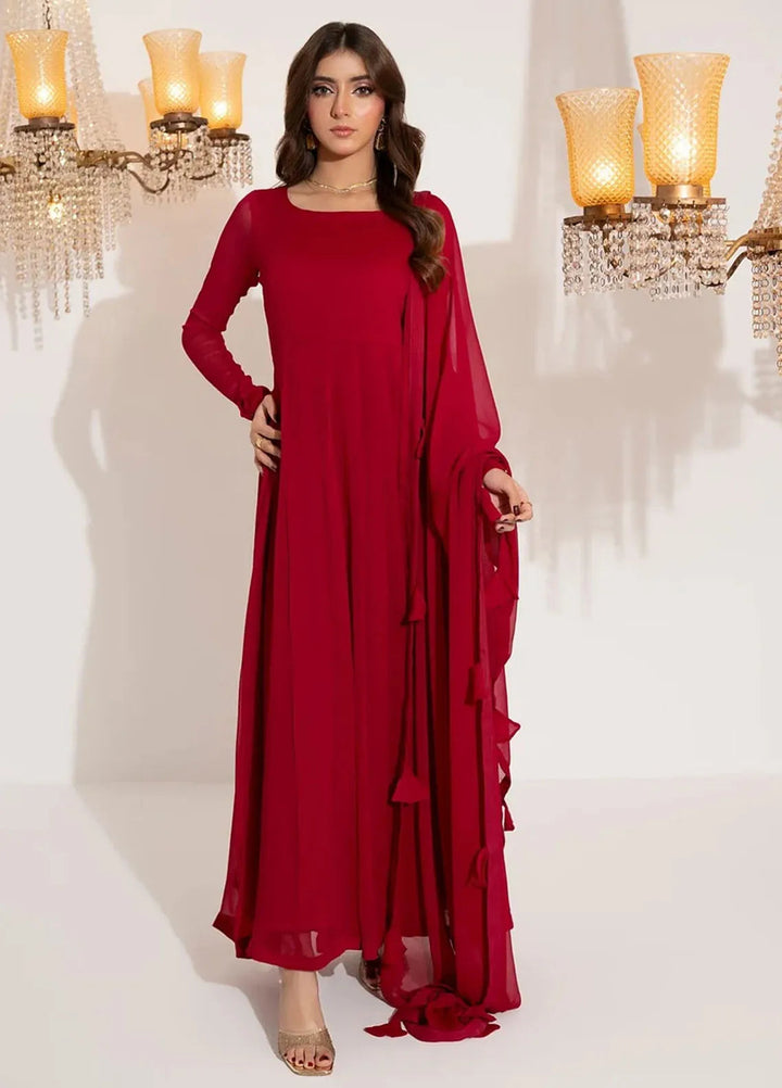 Attire by Maha Pret Embroidered Raw Silk 3 Piece Suit Fair hues